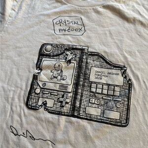 Uniqlo x Pokémon Tee Daniel Arsham men’s XL gamer tee